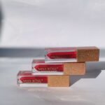 floral short dress red